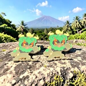 Pokemon Center Marshadow Zenith Forme Enamel Pin, Lot of 2, Mythical Alola